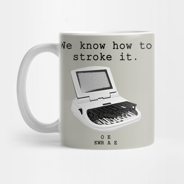 We know how to stroke it, Stenographers by FnWookeeStudios